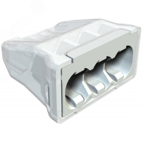 Изображение товара Клемма монтажная СМК, пружинная 3x2,5 мм2, (2273-203), OBO (шт)