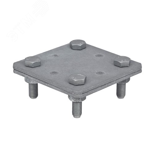 Изображение товара Соединитель полосы крестовой горячий цинк (шт)