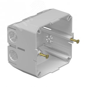 Монтажная коробка для кабельного канала WDK (ПВХ,светло-серый)