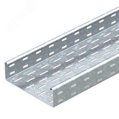 Изображение товара Кабельный листовой лоток перфорированный 60x300x3000 горячий цинк (м)