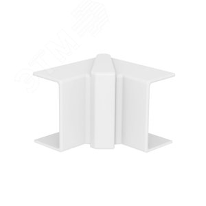 Изображение товара Угол внутренний кабель-канала WDK 12x22 мм ПВХ белый (шт)