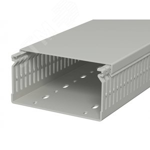 Изображение товара Распределительный кабельный канал LK4 N 60x120x2000 мм (ПВХ, серый) (м)