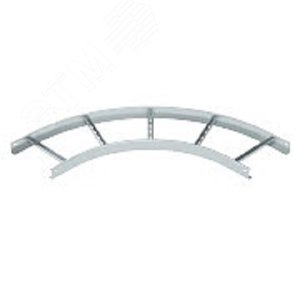 Изображение товара Секция угловая 90гр лестничного лотка 60х300 мм R500 мм (шт)