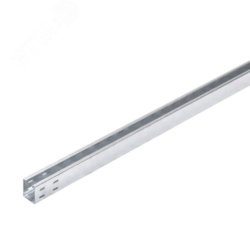 Изображение товара Лоток листовой кабельный LKSU 605 FS RU, 60х050х3000 мм, S=0,7 мм, неперфорированный, сталь, конвейерный цинк (М)