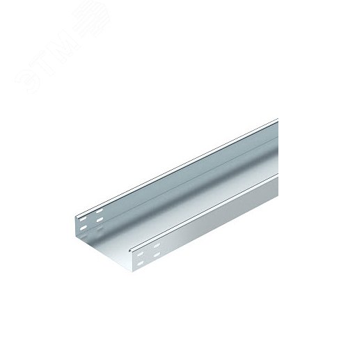 Изображение товара Лоток листовой кабельный LKSU 610 FT RU, 60х100х3000 мм, S=0,7 мм, неперфорированный, сталь, горячее оцинкование (М)