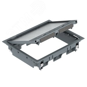 Изображение товара Лючок GES6U (универсальный) 9xModul45 (полиамид, серый) (шт)