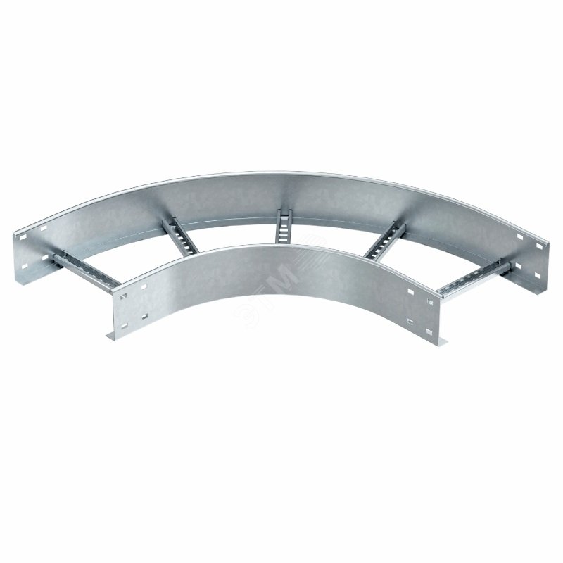 Изображение товара Угловая секция для кабельных лестничных лотков 90 градусов 110х300 мм R500 мм