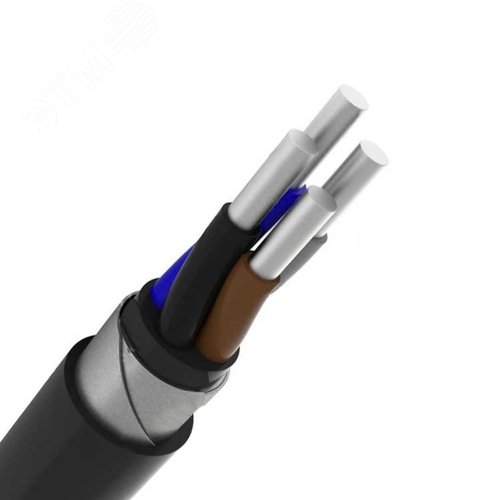 Кабель силовой АВБШв 4х16ок(N)-0,66ТРТС - фото 1