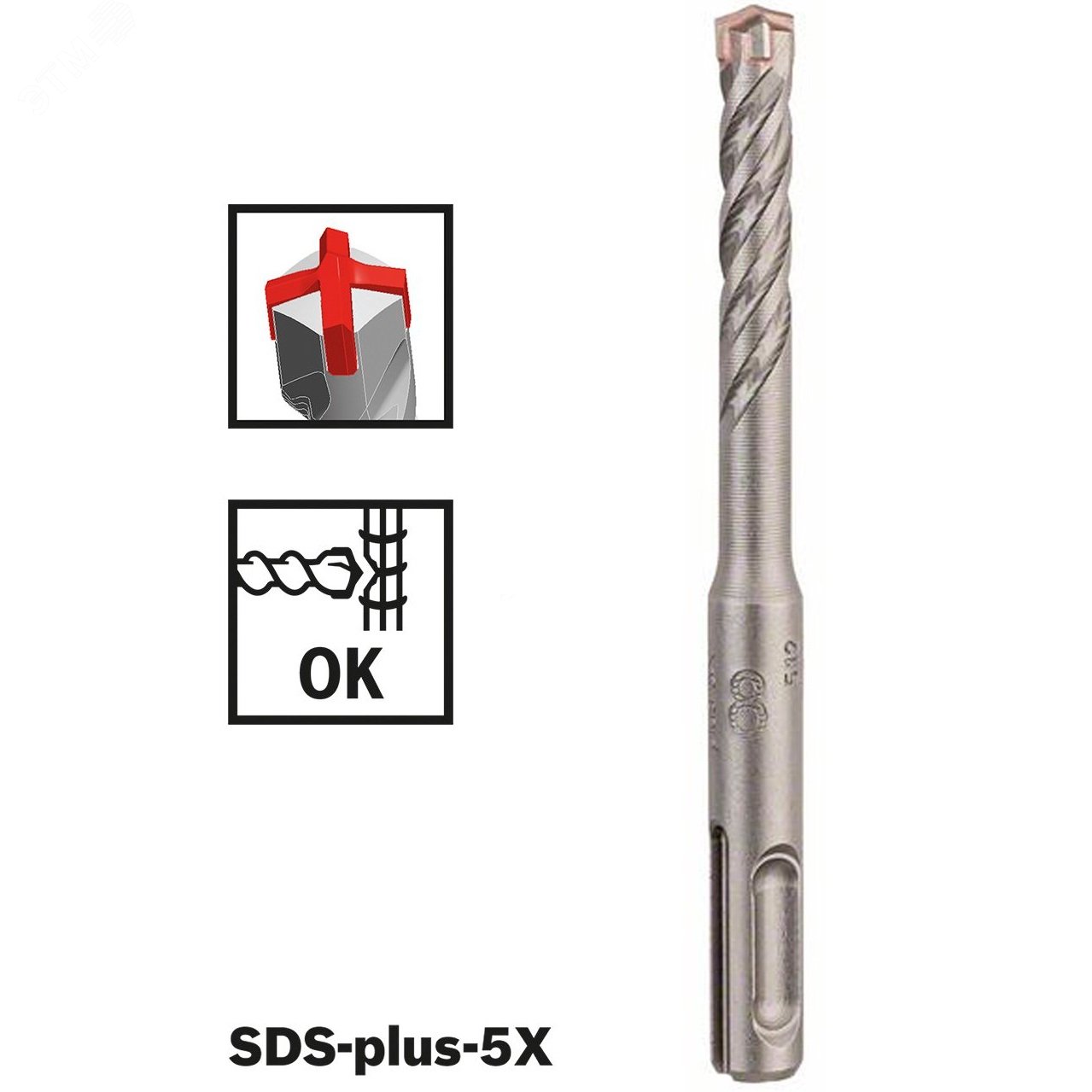 Изображение товара Бур SDS-plus-5X 5x50x110 (шт)