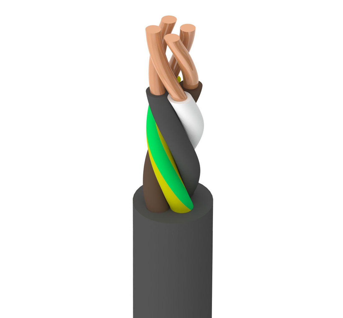 Кабель силовой ВВГнг 4х1.5(А) ТРТС