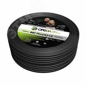 Изображение товара Кабель силовой ВВГ-Пнг(А)-LS 3х1,5-10 м Семейный Бренд (м)