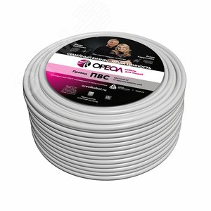 Изображение товара Провод ПВС 3х1,5 белый-50м Семейный Бренд (м)