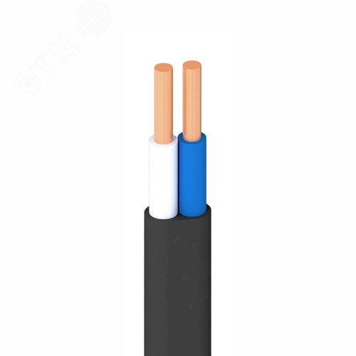 Кабель силовой ППГ-П нг (А) -НF 2х2.5 - 0.66  ТРТС барабан - фото 4