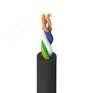 Изображение товара Кабель силовой ППГнг(А)-HF 3х4-0.660 (бел. зап.) ТРТС (м)
