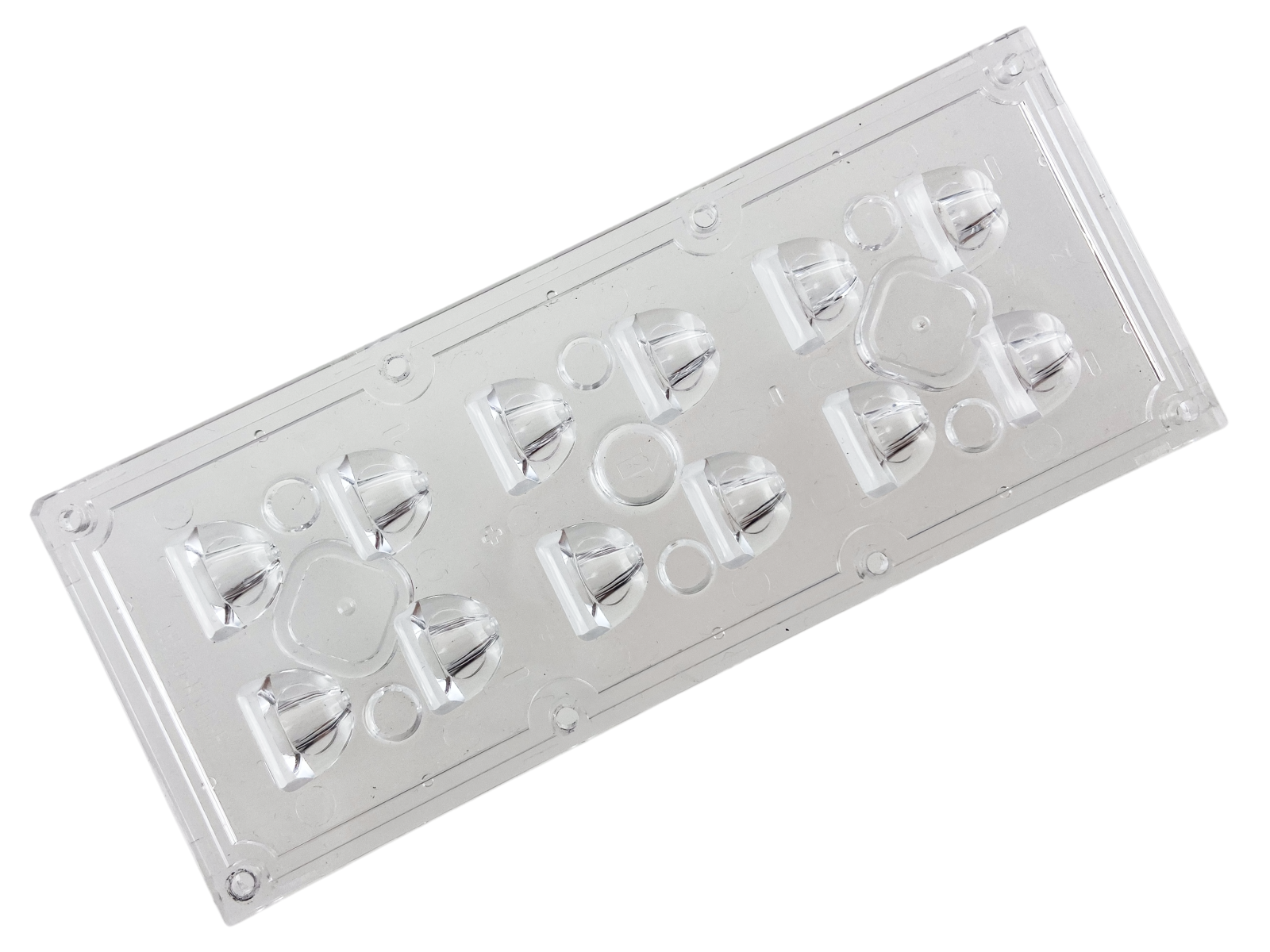 Оптика вторичная DK-173-135х55-TPII-M-H-12H1 (2x6-Dk-ШБ2-Г 135x55 deg) с уплотнителем