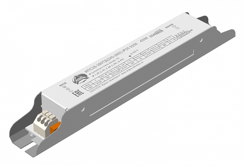 Драйвер светодиодный ИПС25-350ТД(240-390I) IP20 0200