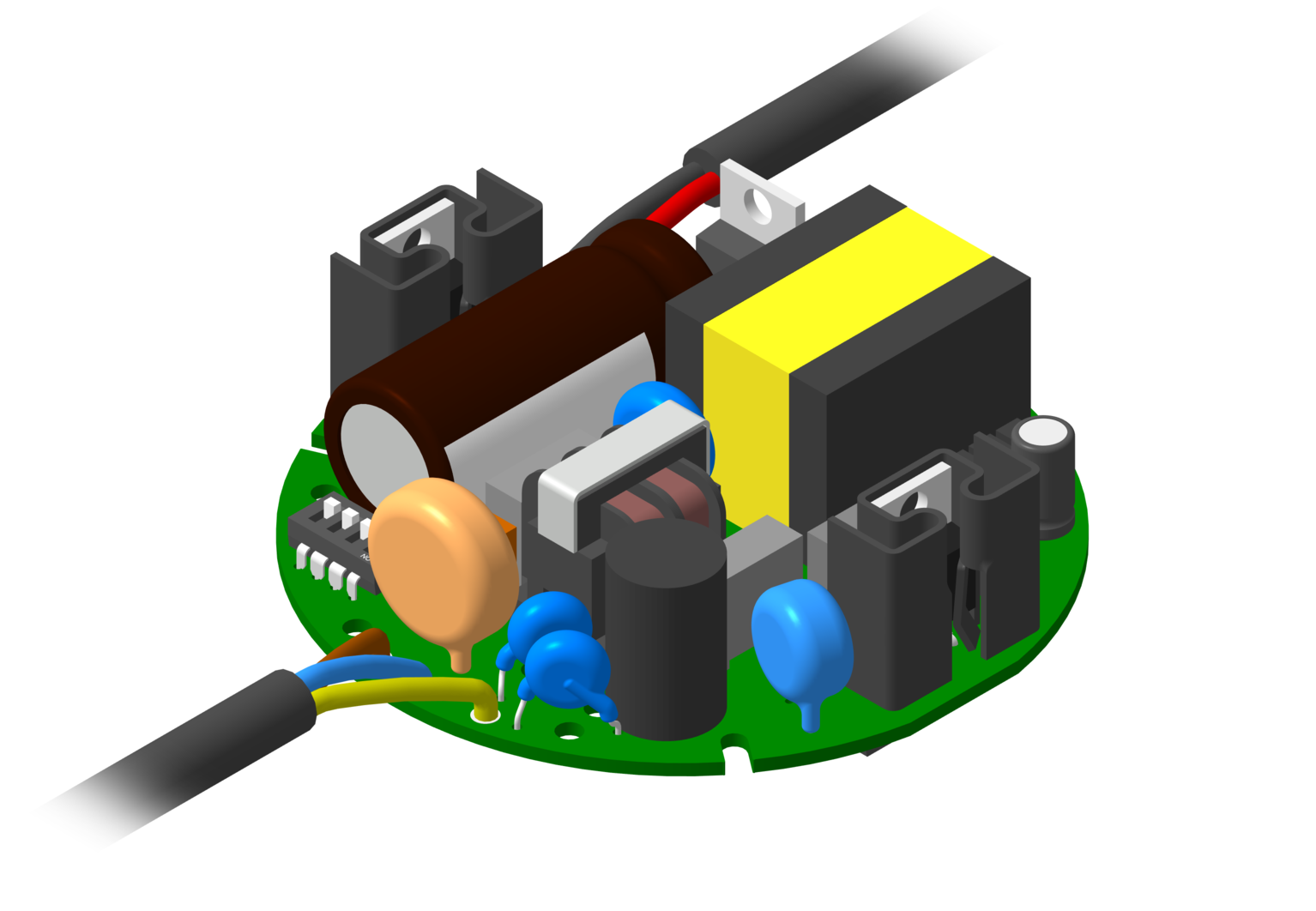 Драйвер светодиодный ИПС60-700ТД(200-700) IP00 0701 (бескорпусной)