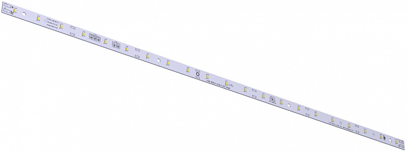 Модуль светодиодный LINE 500x11.6 AL1 3x7 Refond 2835 CRI80 5000K