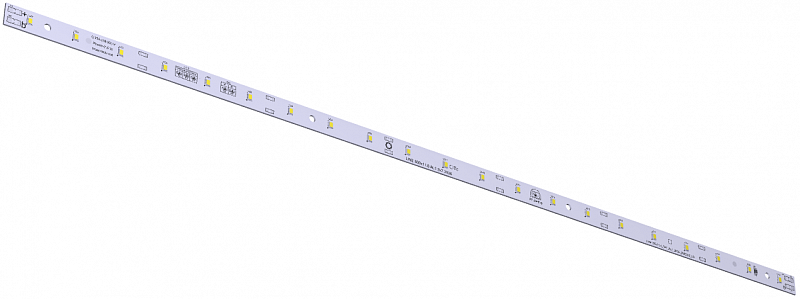 Модуль светодиодный LINE 500x11.6 AL1 3x7 Refond 2835 CRI80 4000K
