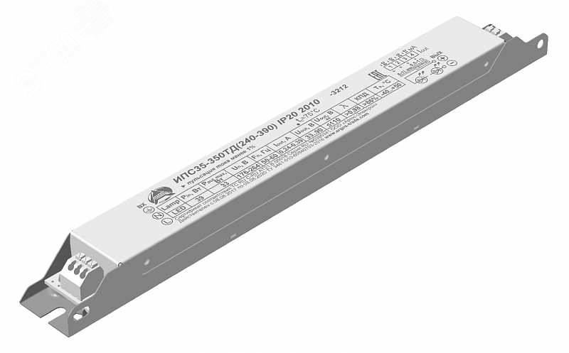 Драйвер светодиодный ИПС35-350ТД(240-390) IP20 2010 артикул ...