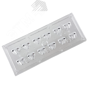 Оптика вторичная DK-173-135х55-TPII-M-V-12H1 (2x6-Dk-ШБ2-В 55x135deg) с уплотнителем - фото 1