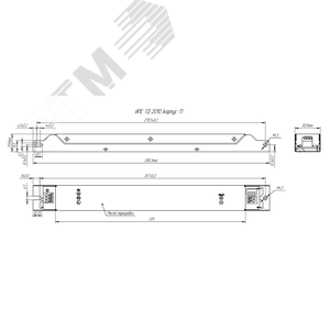 Драйвер светодиодный ИПС60-700ТД(400-700) IP20 2010 - фото 2