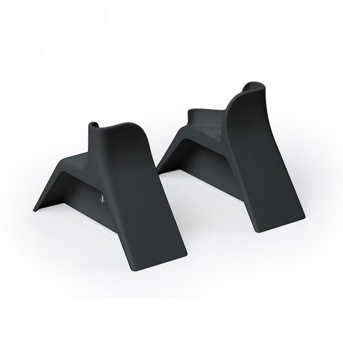 Изображение товара Ножки для электрического конвектора 2 шт черные (упак)