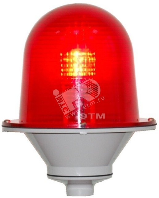 Заградительный огонь ЗОМ-48LED >32Cd тип Б 30-265VAC/DC IP65 (ЗОМ-48LED ...