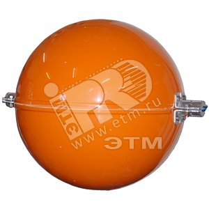 Шар маркировочный ШМ-600 для ЛЭП оранжевый