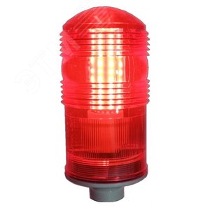 Изображение товара Заградительный огонь низкой интенсивности ЗОМ-ПК1-ЛСД114 >35cd ICAO type B, 220V AC, E27, IP65. (шт)