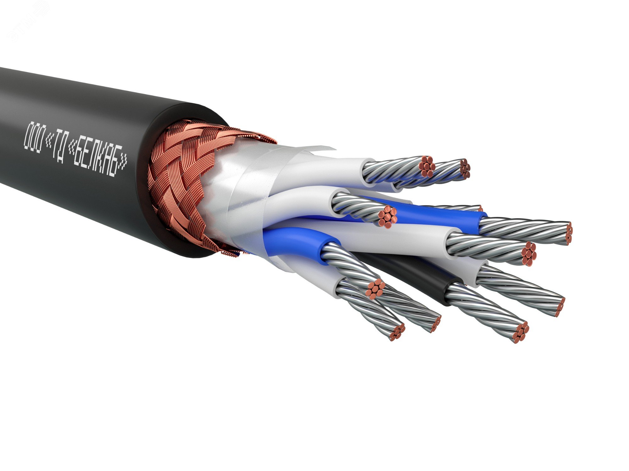 Изображение товара Кабель монтажный МКЭШнг(А)-LS 14х0.75 ТРТС экранированный низкое дымо-газовыделение