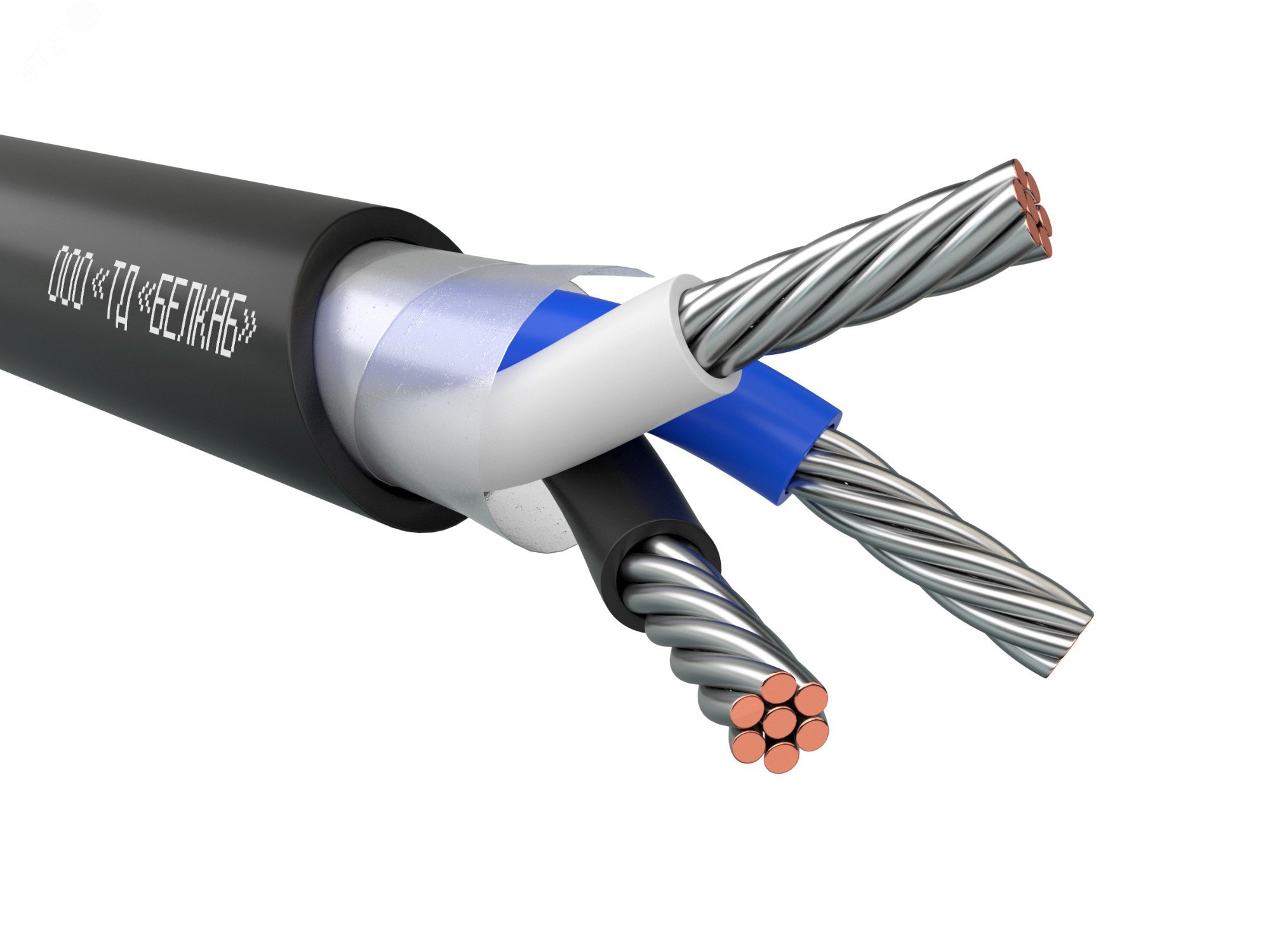 Изображение товара Монтажный кабель МКШнг(А)-LS 3х1 1 калибра Россия Белкаб