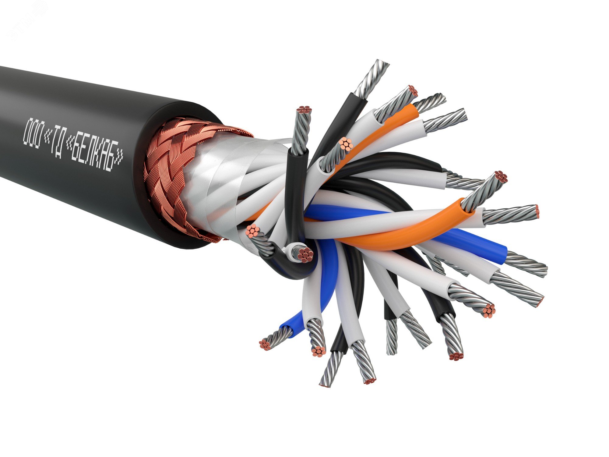 Изображение товара Кабель монтажный МКЭШВнг(А)-LS 12х2х1.0 ТРТС, не распространяющий горение