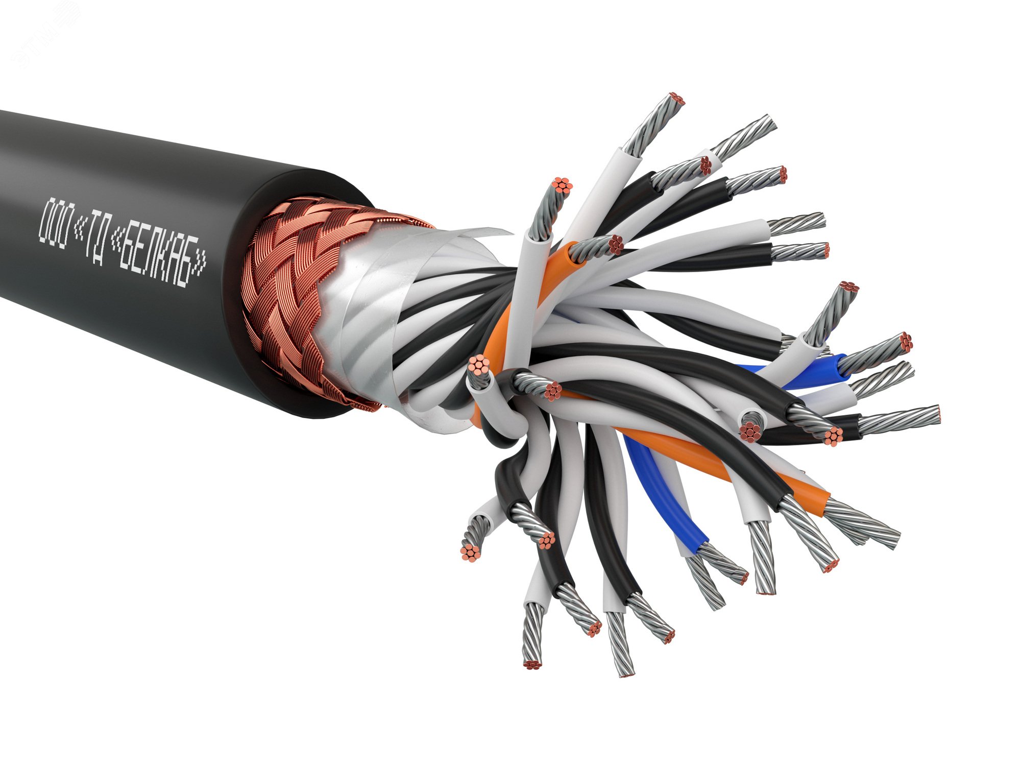 Изображение товара Кабель монтажный МКЭШВнг(А)-LS 16х2х0.75 ТРТС для электроустановок