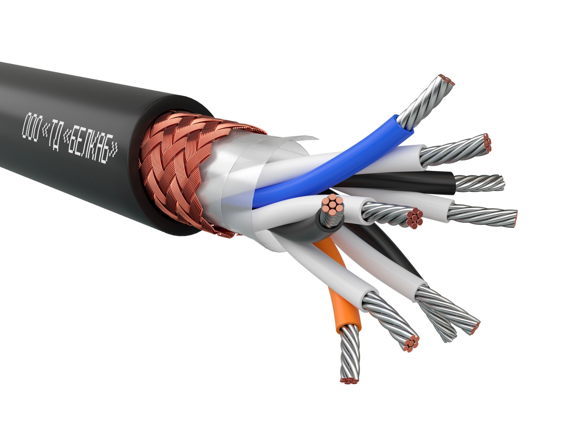 Кабель монтажный МКЭШВнг(А)-LS 5х2х0.75 ТРТС