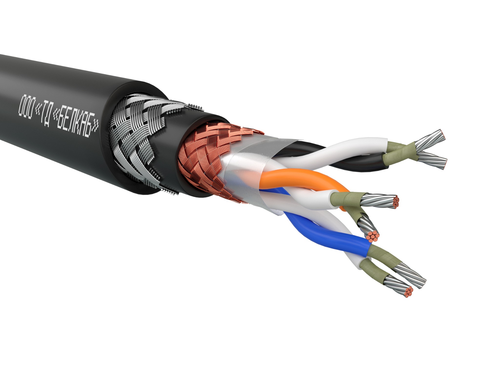 Кабель монтажный МКЭКШВнг(А)-FRLS 16*2*1,0