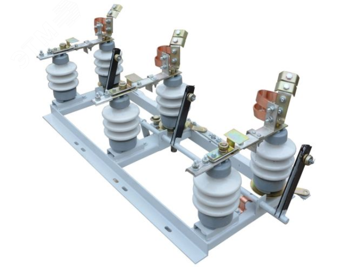 Разъединитель трехполюсный РЛНД 1-10 IV/630 УХЛ1 сприводом ПР-01 ...