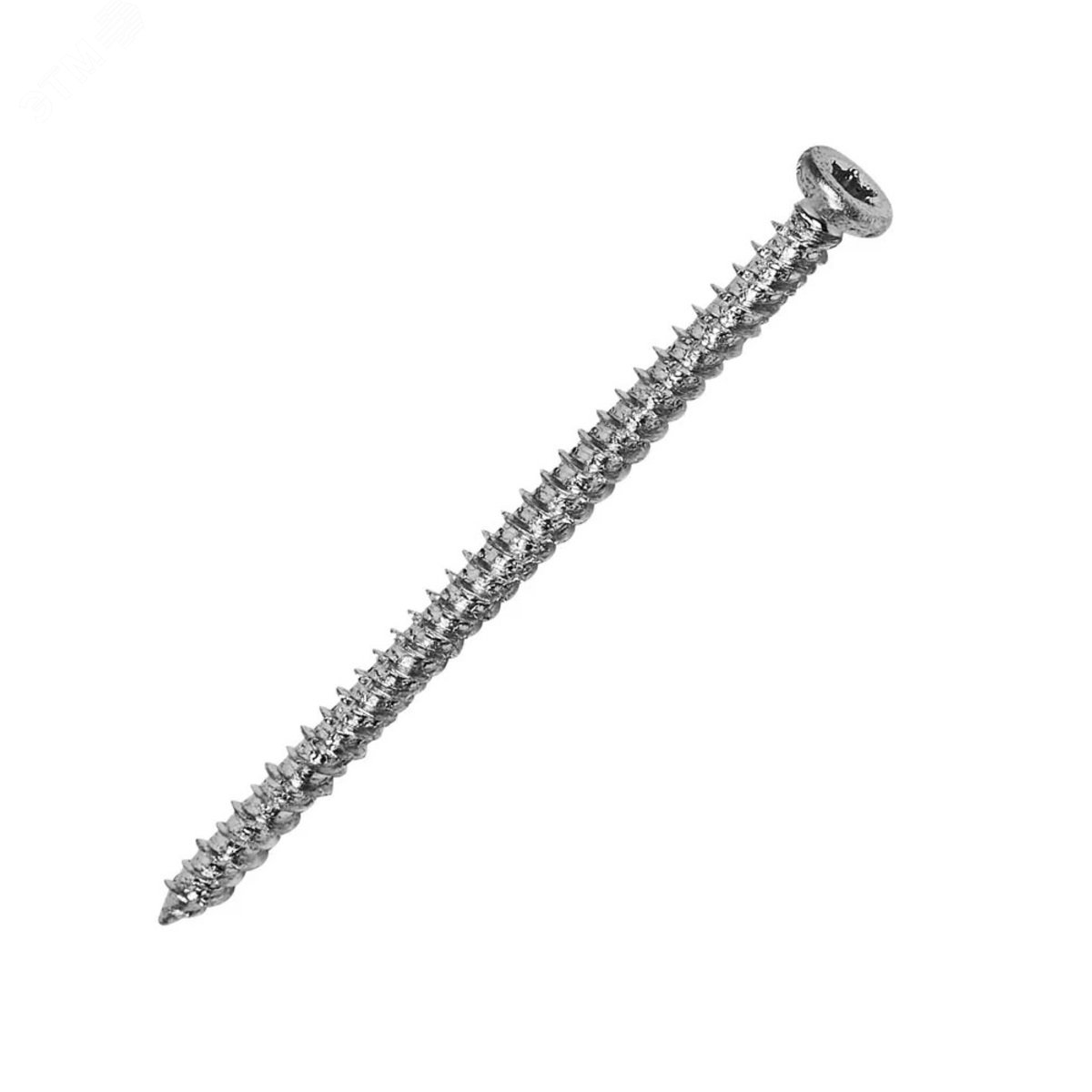 Изображение товара Шуруп по бетону SORMAT, нагель 7,5х182 белый цинк (шт)