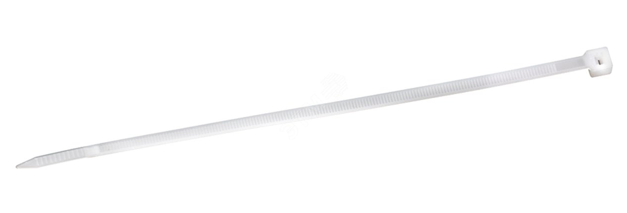 Изображение товара Ремешок-хомут JS+ 200х4.6 белый упак 100шт SORMAT