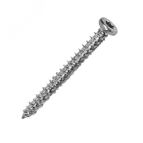 Шуруп по бетону SORMAT, нагель 7,5х112 белый цинк - фото 1