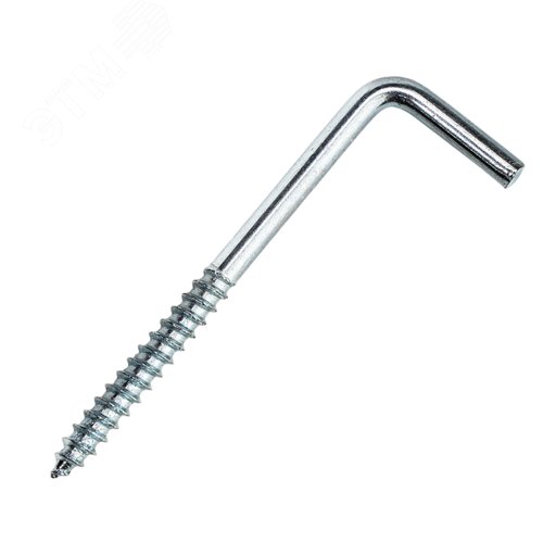 Шуруп-крюк (костыль) 5х60 с дюбелем NAT 8 (4 шт) - фото 3