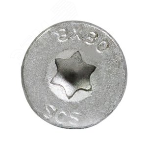 Анкер шуруп по бетону SCS CS 6X80 с покрытием     Multi Laire (ML) с потайной головкой (100) - фото 2