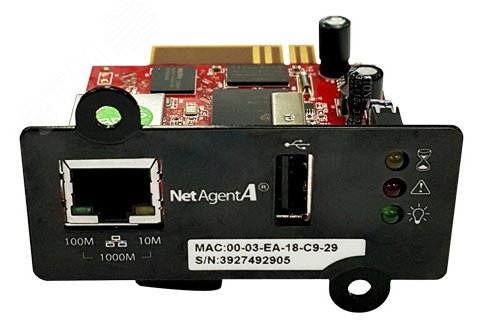 Сетевая карта SNMP, 1-port Internal NetAgent USB 1-port Internal NetAgent(DA807) USB Powercom - превью