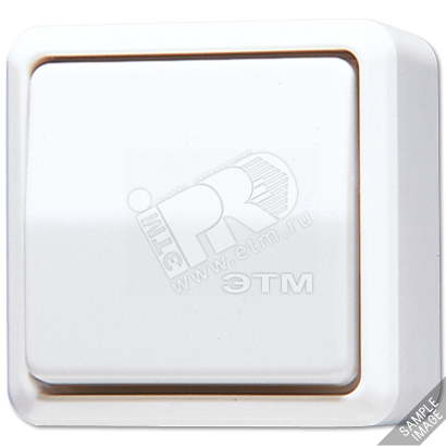 Изображение товара Выключатель перекрестный для накладного монтажа 1 клавиша IP44 JUNG 607A