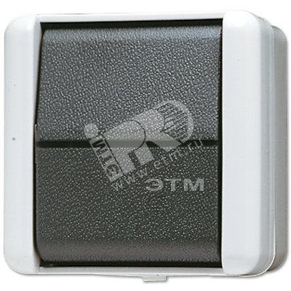 Изображение товара Выключатель перекрестный для накладного монтажа IP44 JUNG 807W