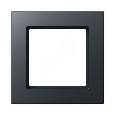 Изображение товара Рамка 1-я для горизонтальной и вертикальной установки серия ACreation, антрацит