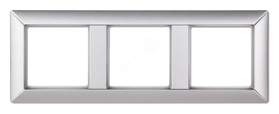Изображение товара Рамка 3-местная алюминиевая серия Eco Profi немецкий бренд JUNG