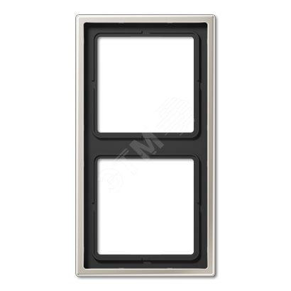 Изображение товара Рамка 2-я для горизонтальной и вертикальной установки LS990 из благородной стали
