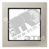 Изображение товара Рамка 1-кратная стальная JUNG FDES2981 IP44