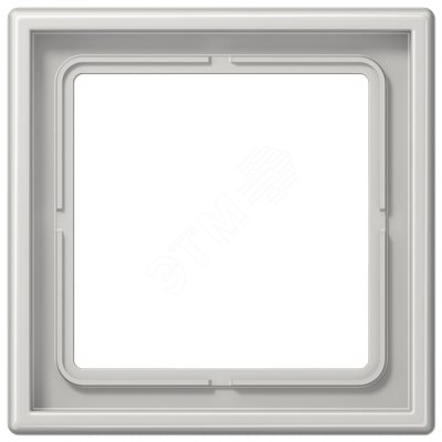 Изображение товара Рамка 1-я для горизонтальной и вертикальной установки LS990 JUNG светло-серая